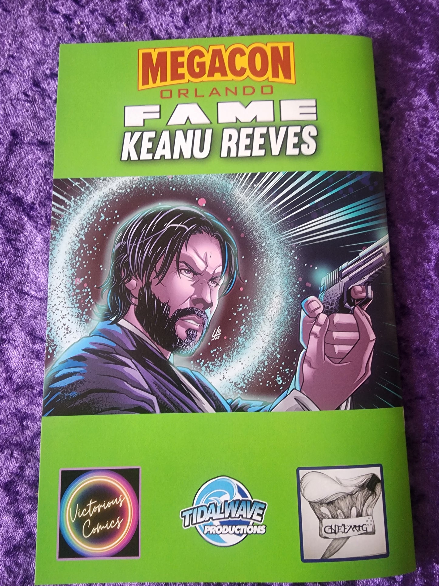 KEANU REEVES SECRET VARIANT MEGACON EXCLUSIVE LIMITED TO 4 (LAST ONE) #1 variant