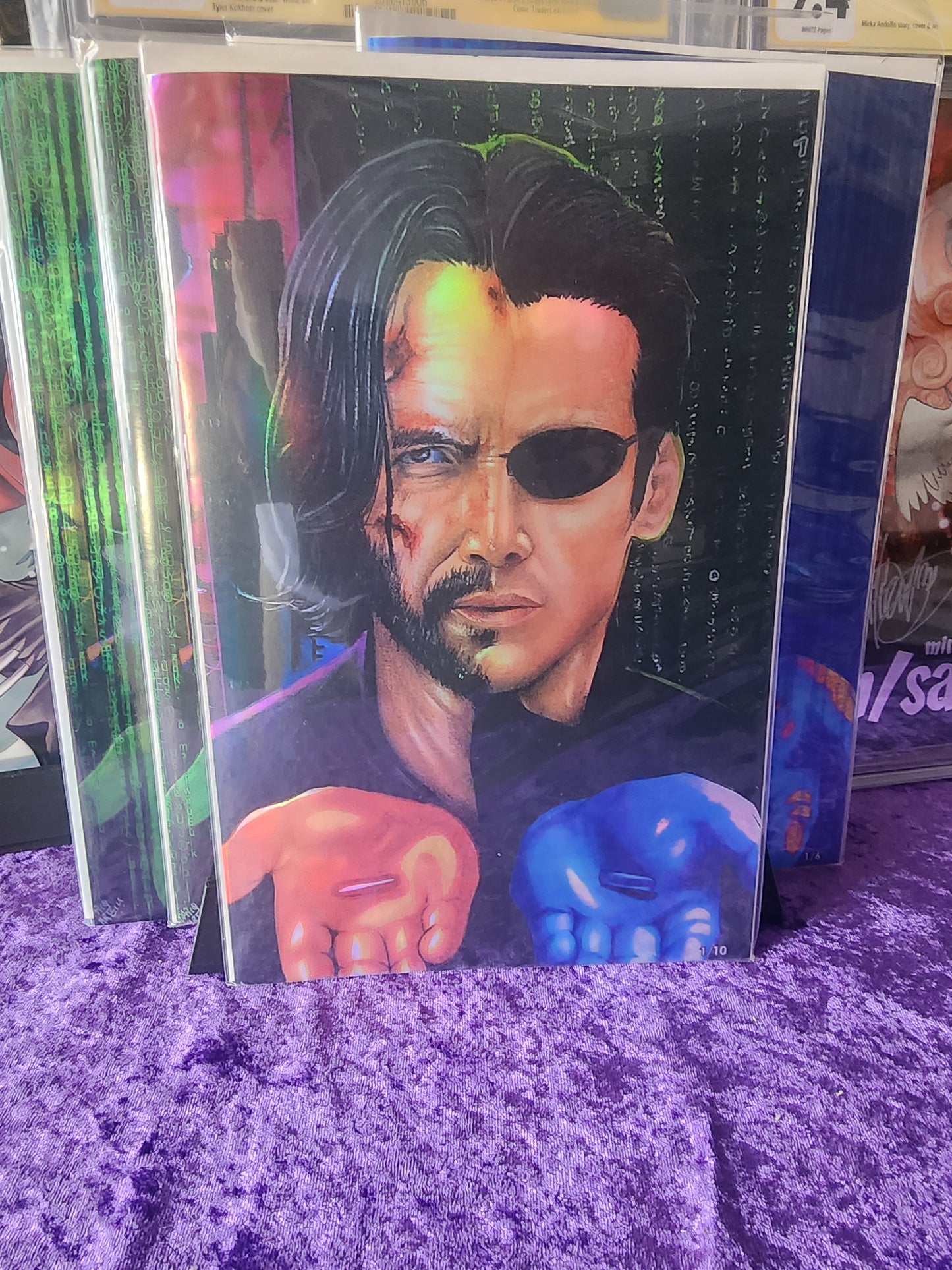 MEGACON 2025 KEANU REEVES: FAME #1 EXCLUSIVE HOLO FOIL LIMITED TO 10