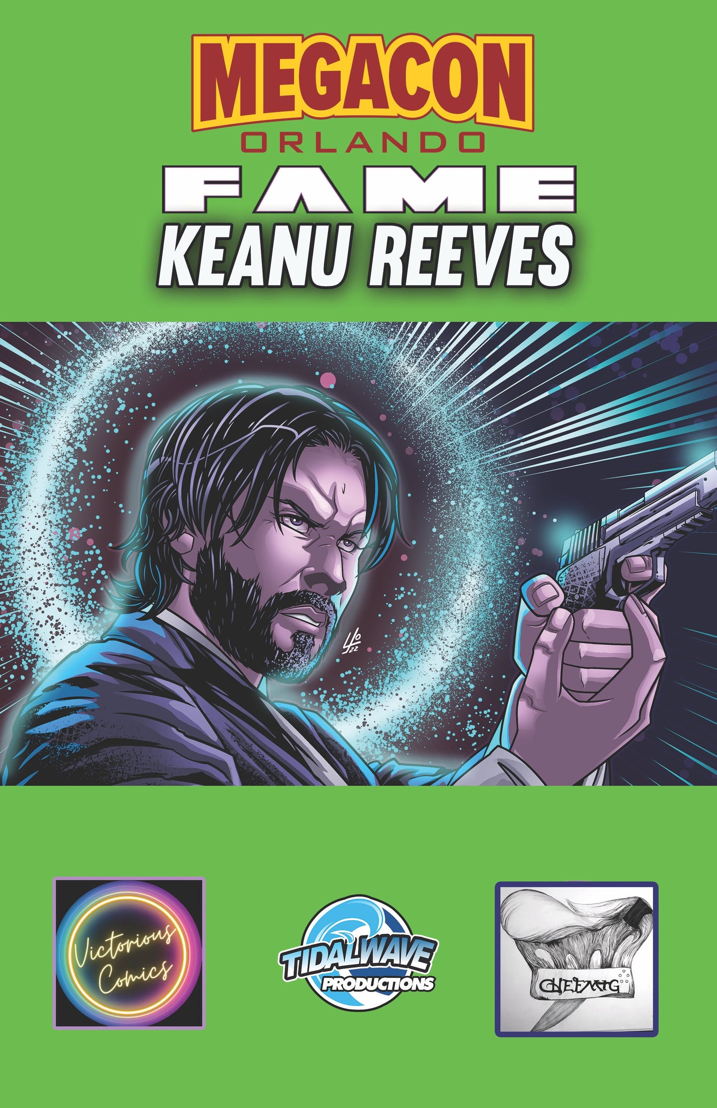 MEGACON 2025 KEANU REEVES: FAME #1 EXCLUSIVE TRADE LIMITED TO 20